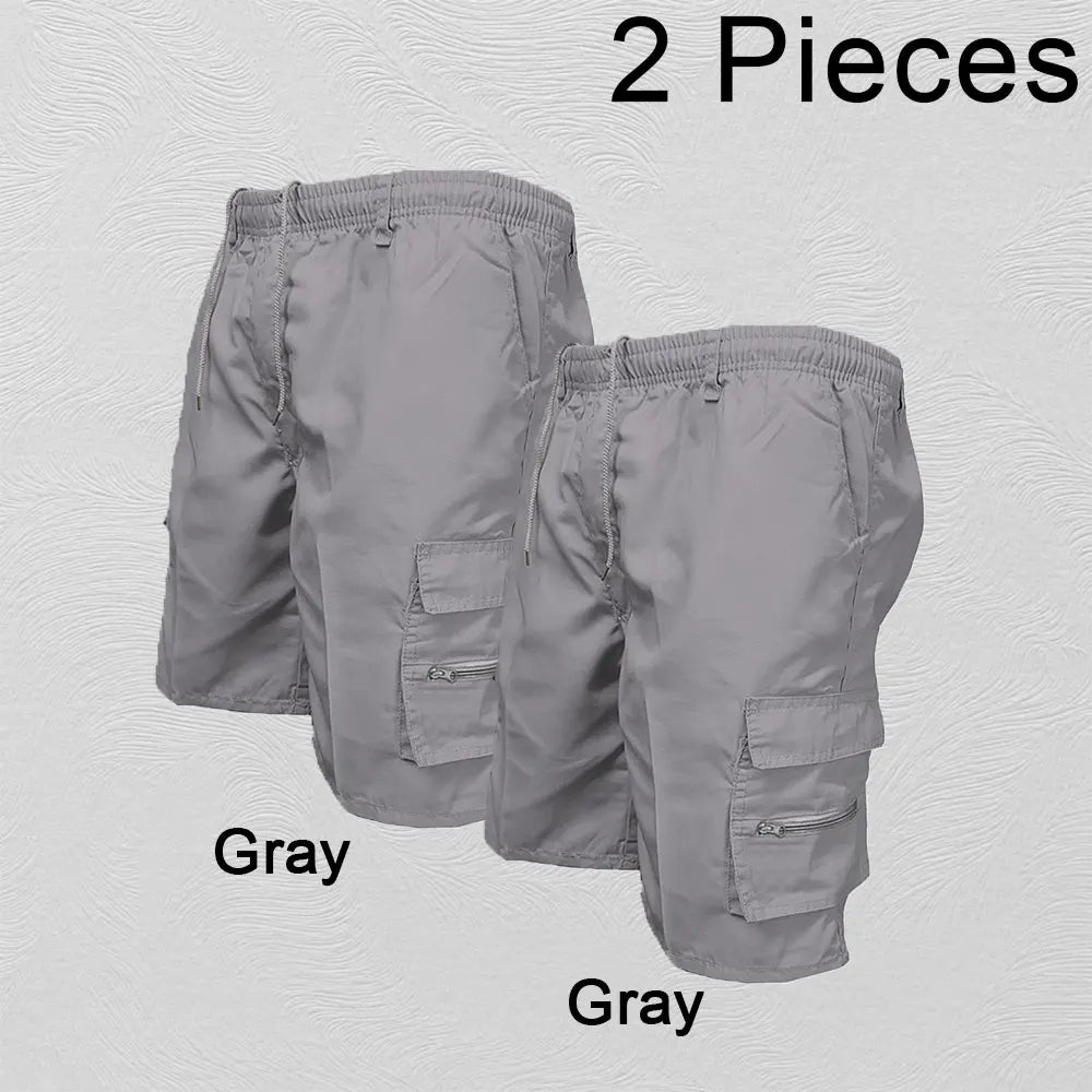 Mode männer Cargo-Shorts Herren Taktische Hosen Casual Große Tasche Sport Hosen Cargo Panels Hosen Plus Größe für Männer