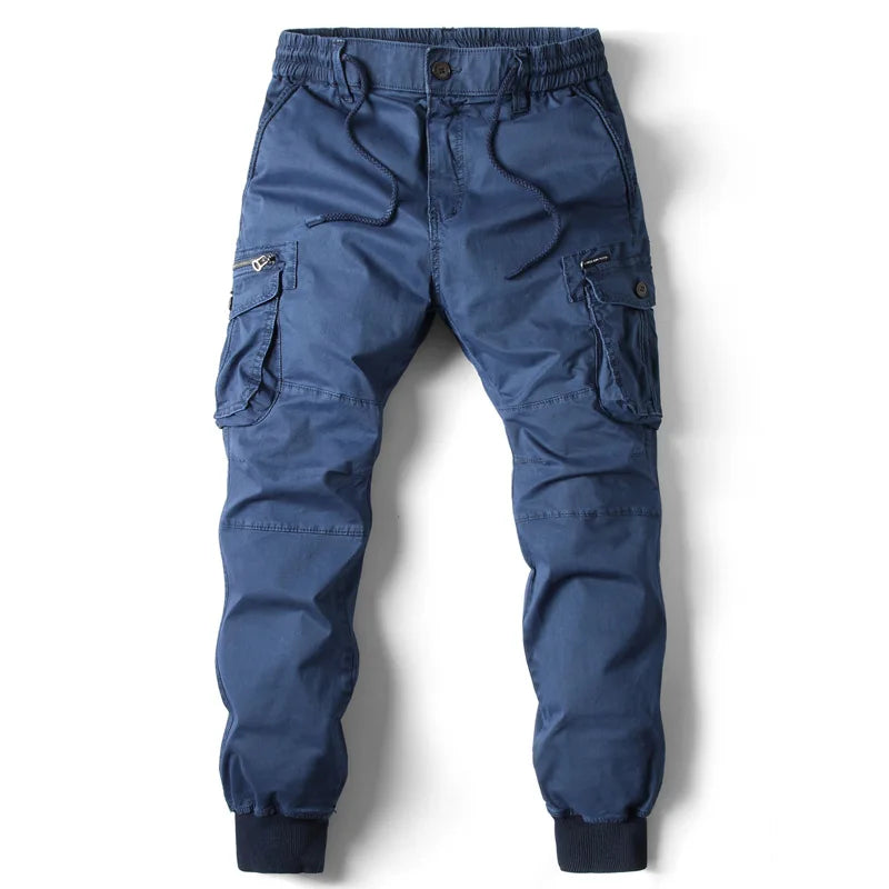 2023 neue Frühjahr männer Baumwolle Cargo Hosen Kleidung Herbst Lässige Mode Elastische Taille Qualität Pantalones Tipo Cargo Hosen Männer