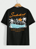Sommer Set Off Again Adventure California Herren T-Shirt Baumwolle Lose T-Shirt Kleidung Mode Sweat Kleidung Übergroße Sommer Tops