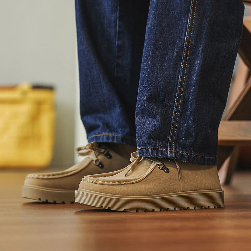 Männer Turnschuhe mit dicken Sohlen Mode Frühling/Herbst Soft Board Schuhe personalisierte Trend vielseitige multifunktionale Männer Casual Schuhe