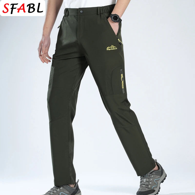 Sommer Outdoor-Sporthosen für Herren und Damen Wander- und Campinghosen Schnelltrocknende Stretch-Taktische Hosen Leichte Trekkinghosen XL-5XL