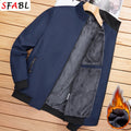 Warme Fleece Herbst Winter Jacken für Männer Business Büro Kleid Mantel Casual männer Winter Jacke Einfarbig Luxus Oberbekleidung mann