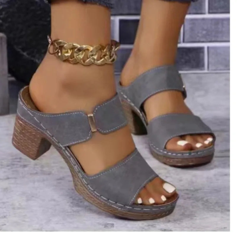 Sommer Sandalen Schuhe Frauen Elegante Sandalen Frau Rutschen Frauen Schuh Keil Schuhe Frau Atmungsaktive Schuhe Weibliche Hausschuhe Frau