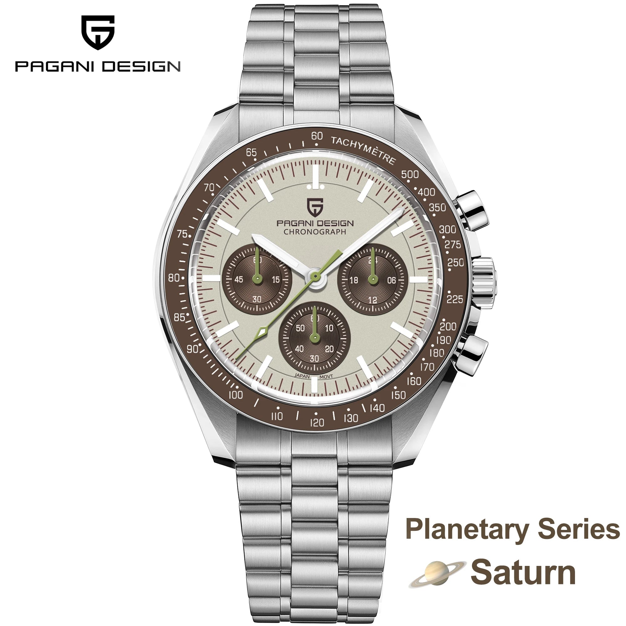 PAGANI DESIGN 2026 Neue AK Project Herrenuhren Luxus Quarz-Armbanduhr für Männer AR Saphir Speed Chronograph Automatisches Datum