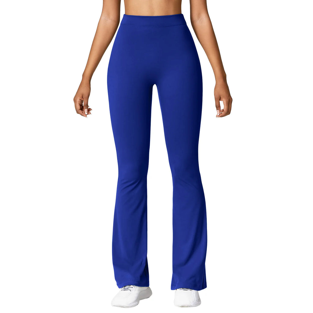 Mode Micro Horn Leggings Frauen V-back Taille Sport Hosen Hohe Taille Push-Up Butt Gym Hosen Solide Dünne beiläufige Leggings