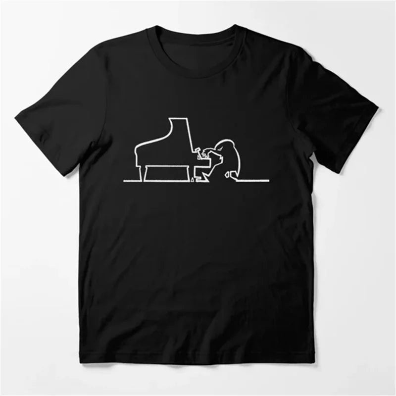 La Linea Die Linie Osvaldo Cavandoli TV T Hemd Männer Glücklich Mode Frauen t-shirts Streetwear T Rundhals Casual Tops camisetas