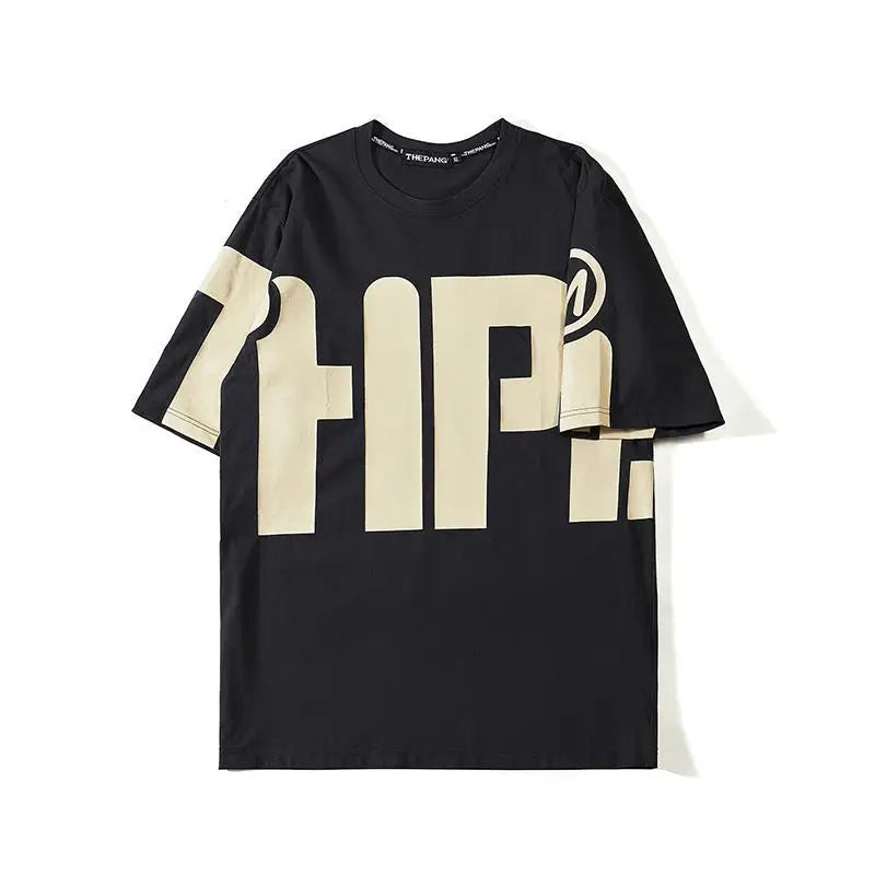 Herren T-Shirt lose Tops Baggy übergroßen Druck männliche T-Shirts Hemden o Hals Alphabet billige Kleidung und hochwertige gewöhnliche 5xl y2k