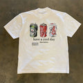 2026 Neues Kurzarm-T-Shirt für Herren und Damen – Lässige Mode mit hochwertigem Grafikdruck in Off-White