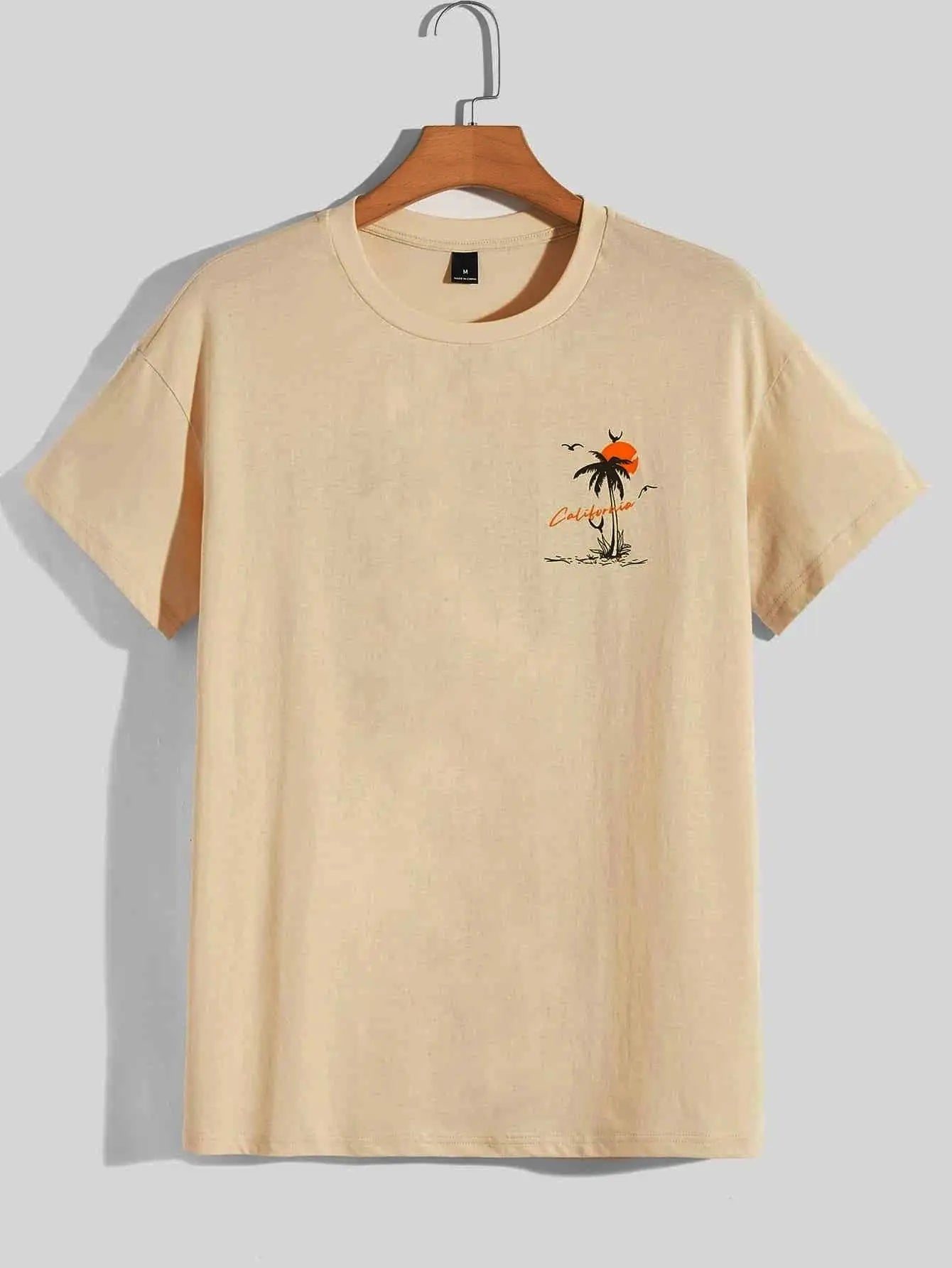Sommer Set Off Again Adventure California Herren T-Shirt Baumwolle Lose T-Shirt Kleidung Mode Sweat Kleidung Übergroße Sommer Tops
