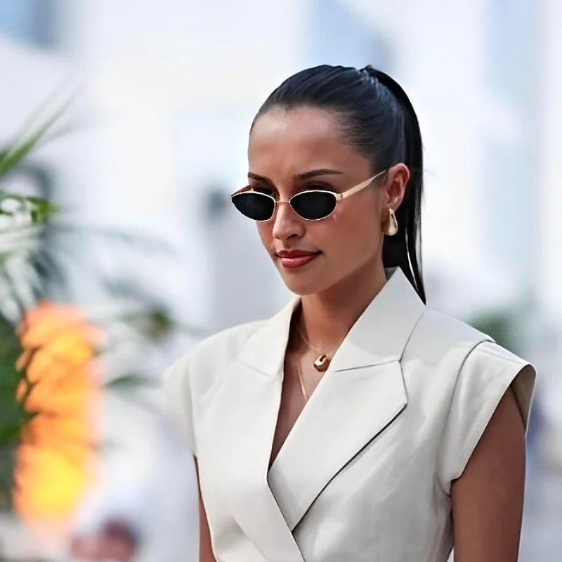 Damen Chic Top Hosenanzug Revers ärmellos V-Ausschnitt Schlankheitsoberteile Lose gerade durch Hosen 2025, neue Sommer-Pendler-Outfits