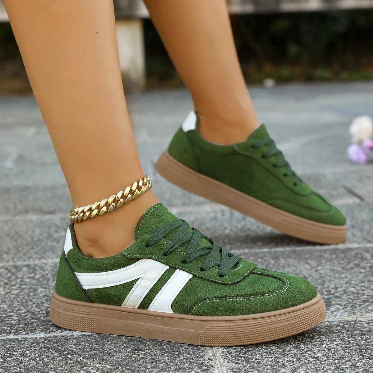 Frauen Turnschuhe Große Größe Outdoor Flachen Boden Turnschuhe Frauen Modische Beiläufige Laufende Schuhe Frauen Trend Luxus Designer Schuhe