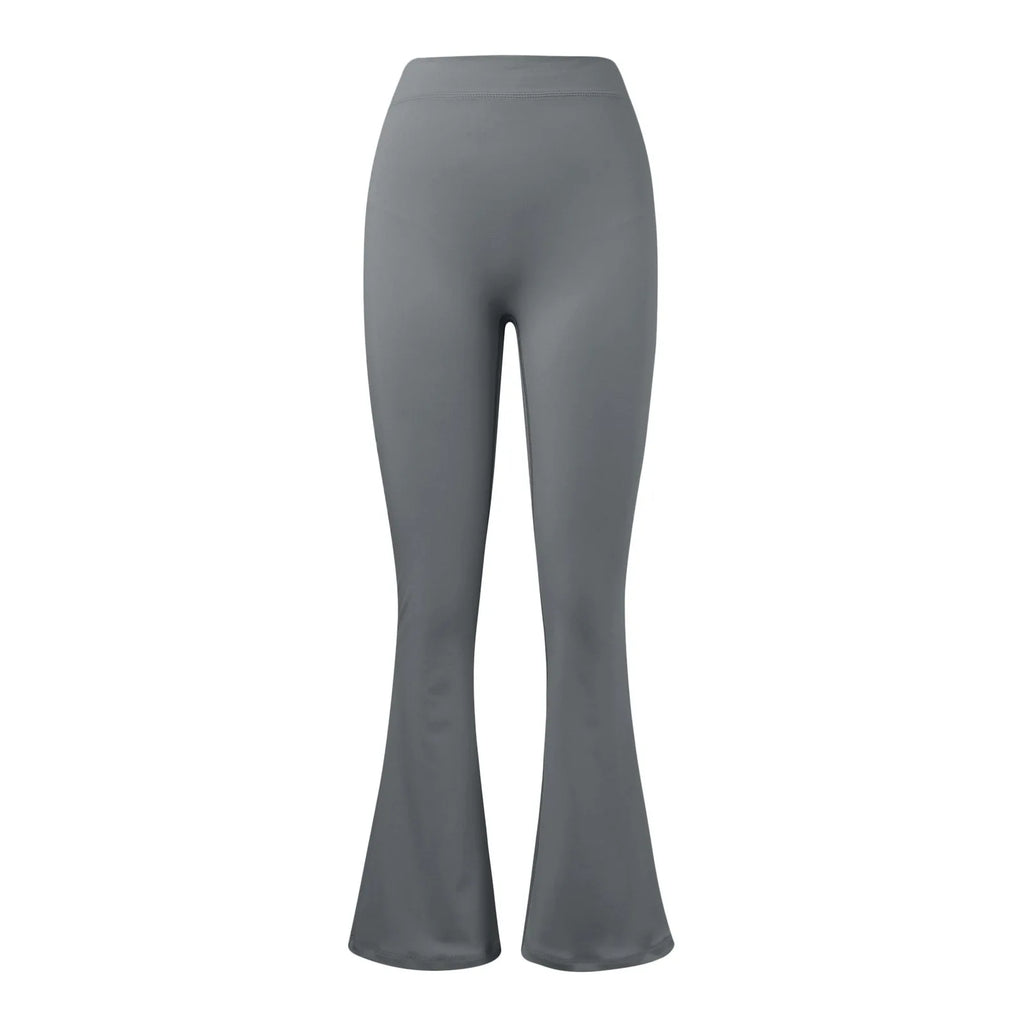 Mode Micro Horn Leggings Frauen V-back Taille Sport Hosen Hohe Taille Push-Up Butt Gym Hosen Solide Dünne beiläufige Leggings