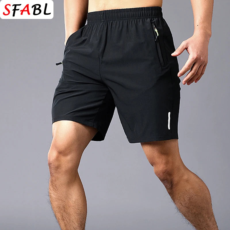 Schnell trocknende Shorts Männer Board Kurze Hosen Sommer Atmungsaktive Sport-Shorts Männer Casual Elastische Lauf Gym Fitness männer Shorts