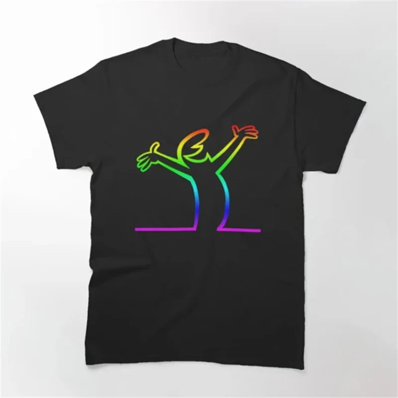 La Linea Die Linie Osvaldo Cavandoli TV T Hemd Männer Glücklich Mode Frauen t-shirts Streetwear T Rundhals Casual Tops camisetas