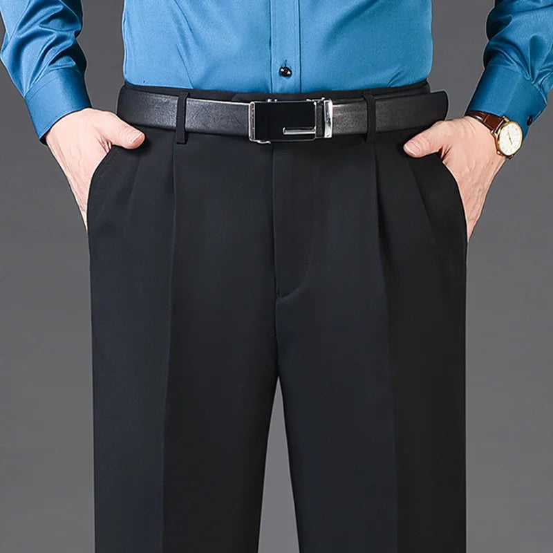 Männer Hosen Kleidung Offizier Pantalones Hombre Übergroßen Hohe Taille Hose Frühling Herbst Britches Neue Streetwear Casual Hosen