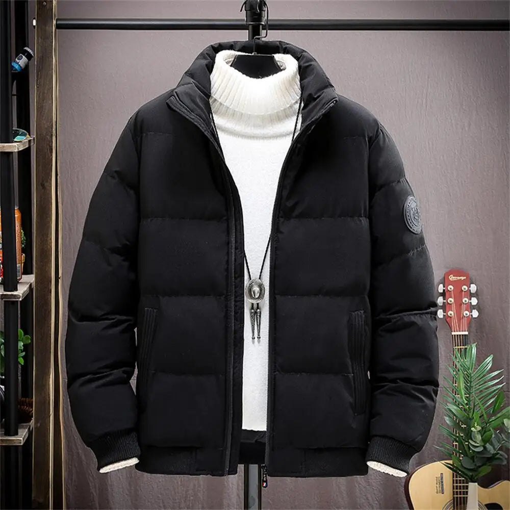 Winter Mäntel Männer 2026 Neue Dicke Warme Parkas Puffer Jacken Bomber Jacken Mode Wasserdichte Designer Luxus Männer Unten Jacken