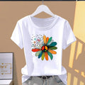 Modal Weibliche Druck Mode Nette Internet Celebrity kurzarm T-shirt Frauen Kleidung Tops Übergroßen T Shirt