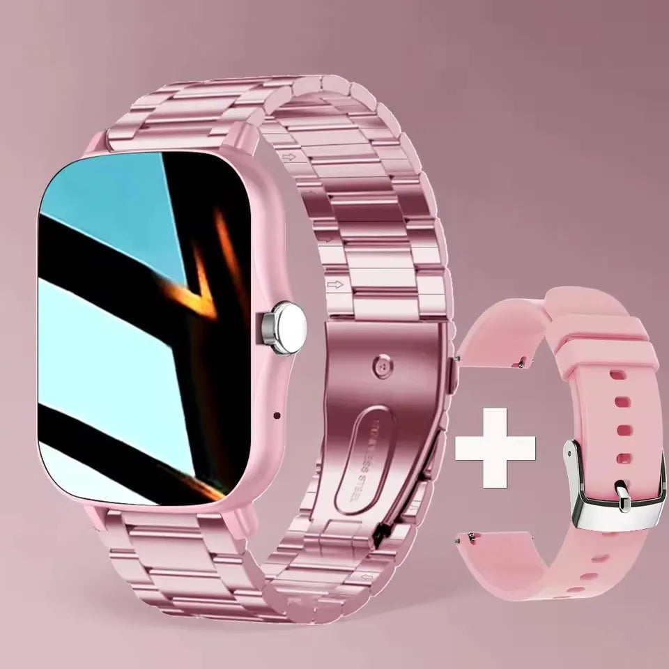Neue Smartwatch 2,01 Zoll HD-Display Antwort Anruf machen Nachricht Vorschau Sportmodi Smartwatch DIY Zifferblatt Wettervorhersage Männer Frauen