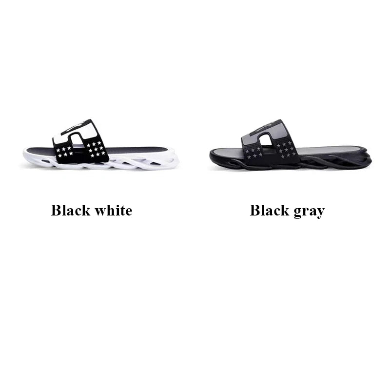 Sommers andalen Hausschuhe Männer Strand Outdoor rutsch feste Mode Flip-Flops Marke Sport Street Wear Freizeit schuhe Ciabatte Uomo Trend