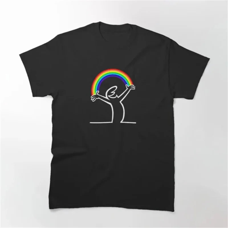 La Linea Die Linie Osvaldo Cavandoli TV T Hemd Männer Glücklich Mode Frauen t-shirts Streetwear T Rundhals Casual Tops camisetas
