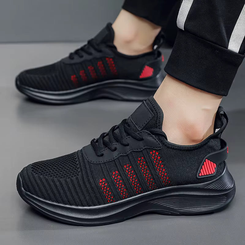 Herren Sneaker – atmungsaktive Freizeitsportschuhe, leicht, Übergrößen bis 52