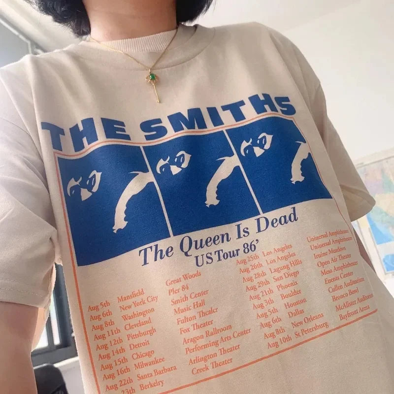 The Smiths T-Shirt Tops Tees Retro Damen Pop Indie Punk Rock Band Morrissey Neues Herren-T-Shirt