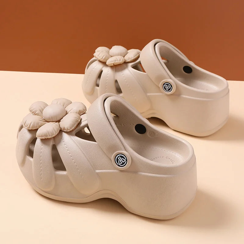 Neue Damen-Sommersandalen für den Strand: Rutschfest, strapazierfähig, atmungsaktiv, mit geschlossener Zehenpartie