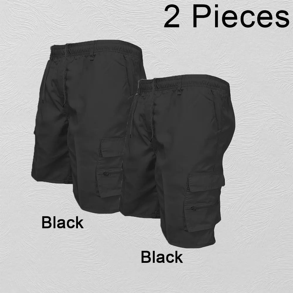 Mode männer Cargo-Shorts Herren Taktische Hosen Casual Große Tasche Sport Hosen Cargo Panels Hosen Plus Größe für Männer