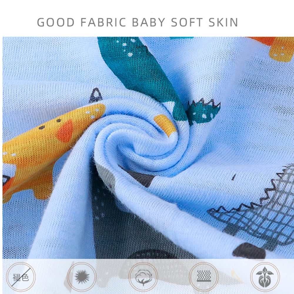 Sets für Kinder, Loungewear, langärmelige Pyjamas für Kinder, niedliches Design, leichtes und bequemes Nachtwäsche-Outfit aus Stoff