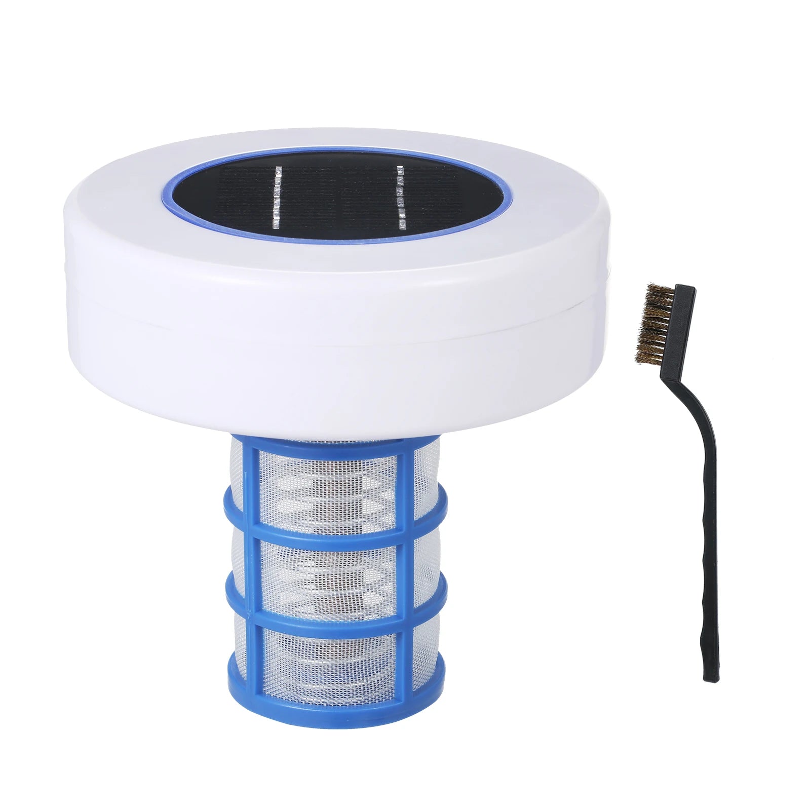 Solar-Pool-Reiniger, chlorfreier Wasserprozessor, Solar-Pool-Ionisator, Hemmungswerkzeuge für Wasseralgen, Reinigungswerkzeuge für Schwimmbäder