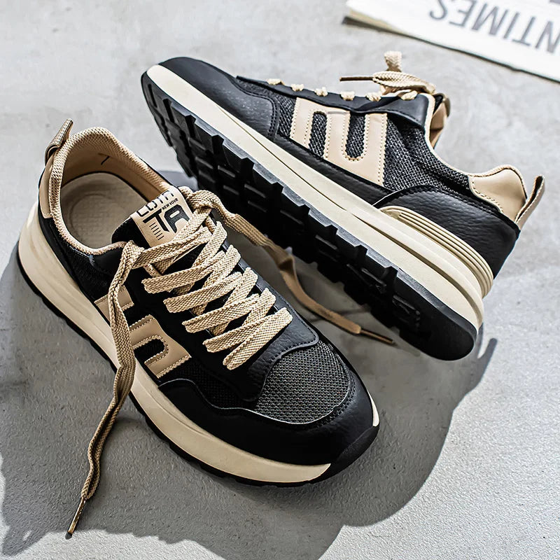 Herren-Turnschuhe, vier Jahreszeiten, neue, stinksichere, atmungsaktive, weiche Sohle, Outdoor-Freizeit-Laufschuhe, Mode, Student, Joker-Sportschuhe