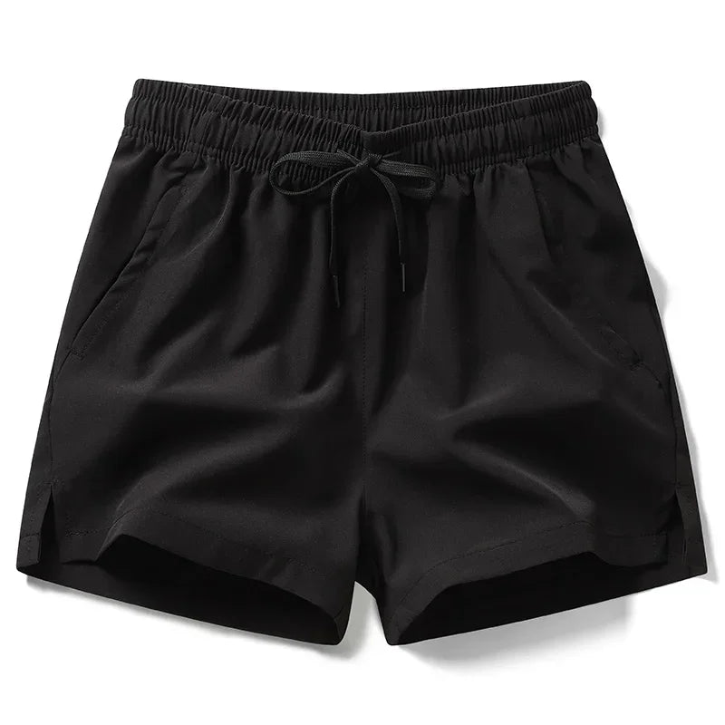 Neue Herren Fitness Leichte Jogginghose Sommer Casual Taschen Shorts Grund Einfarbig Kurze Hosen Jogging Strand Shorts Männer