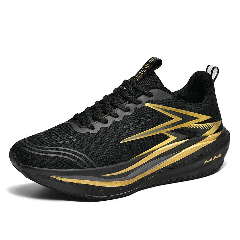 Herren Damen Carbonplatte Laufschuhe Weiche Dämpfung Stoßabsorbierende Sportschuhe Unisex Sneakers Leichte Rutschfeste Trainingsschuhe