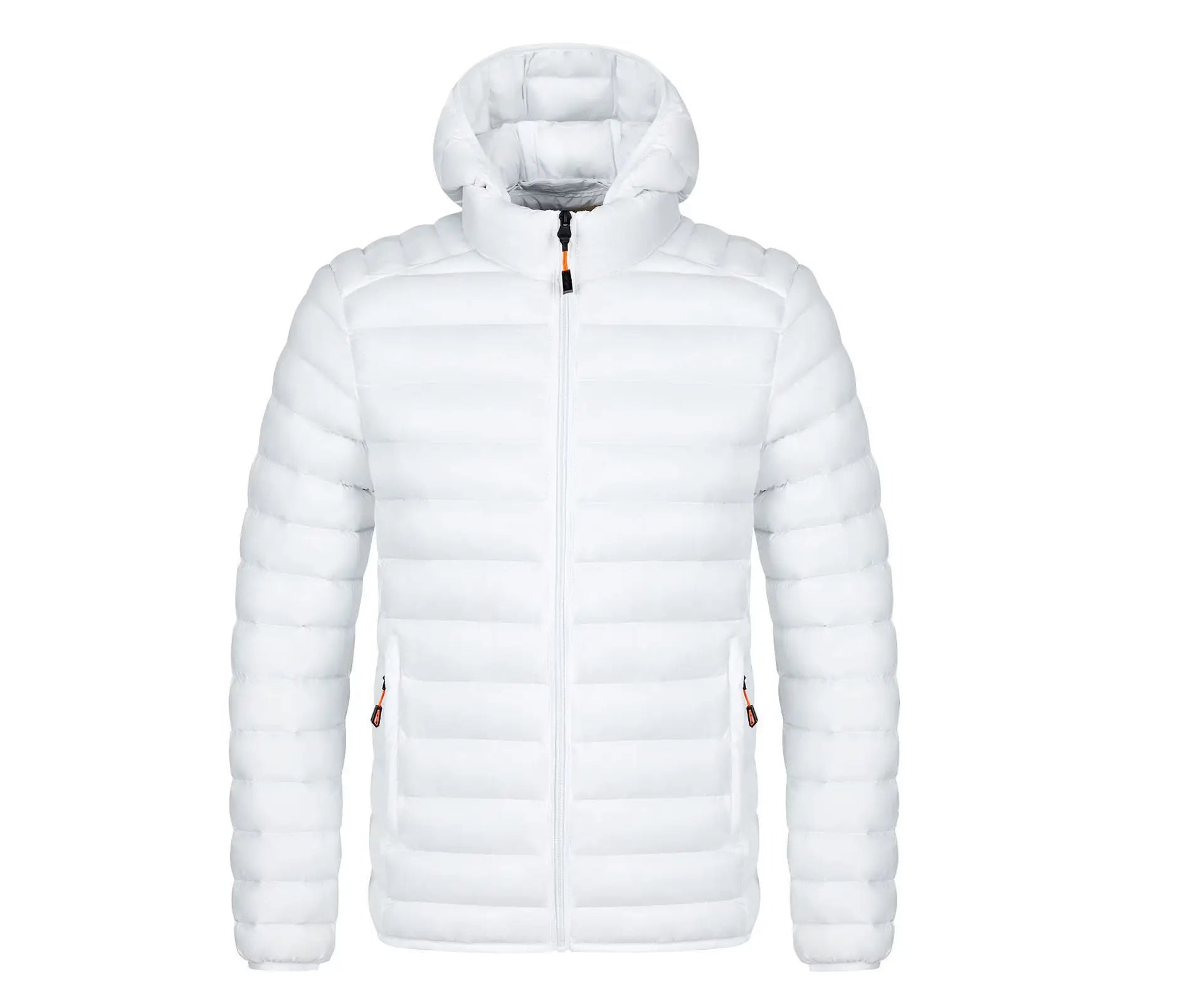 Baumwolljacke für Herren für Herbst und Winter – mehrere Farben, Stehkragen und Kapuzendesign