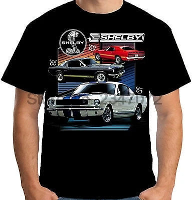 Herren-T-Shirt, lizenziertes Shelby Cars Muscle GT350 Marken-T-Shirt, neues Baumwoll-T-Shirt