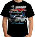 Herren-T-Shirt, lizenziertes Shelby Cars Muscle GT350 Marken-T-Shirt, neues Baumwoll-T-Shirt