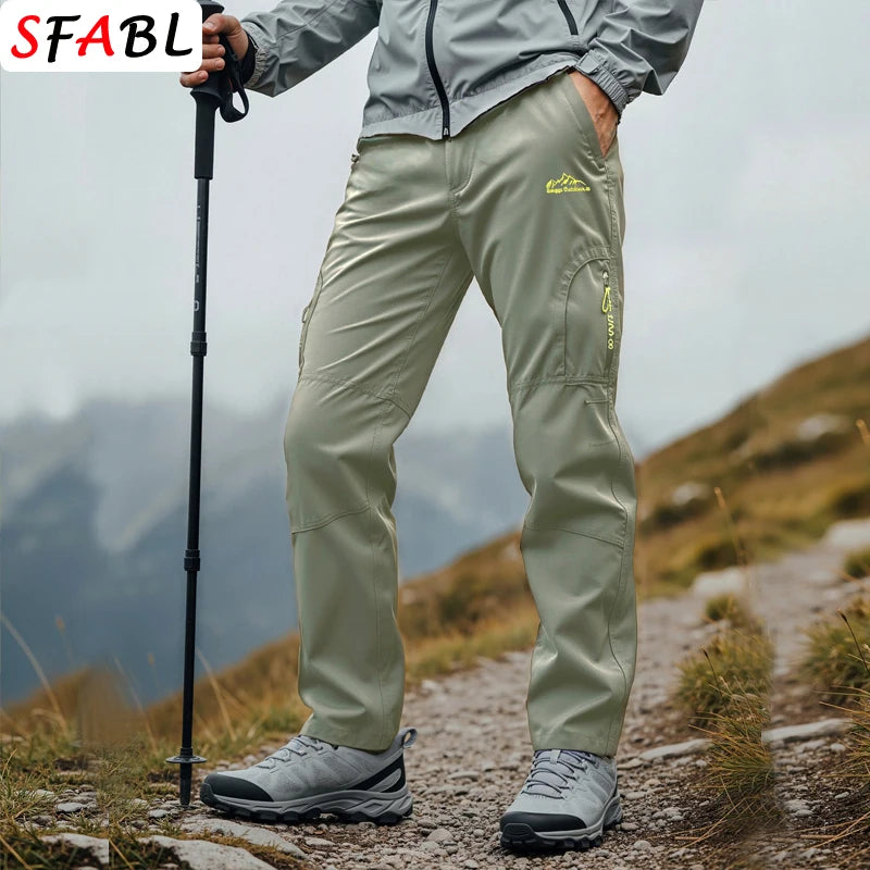 Sommer Outdoor-Sporthosen für Herren und Damen Wander- und Campinghosen Schnelltrocknende Stretch-Taktische Hosen Leichte Trekkinghosen XL-5XL