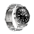 Neue DM18 Smartwatch, Green Submariner Premium Herren-Smartwatch Luxus Bluetooth-Telefonie Sport Fitness IP68 wasserdichte Uhr