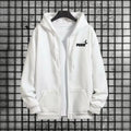 Neu im Damen-Trainingsanzug, Trenddruck, Kapuzenpullover, Hosen, 2-teiliges Set, lässiger Reißverschluss, Mantel, Anzug, Alltagskleidung, Herbst und Winter
