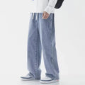 Herrenjeans, große Denim-Jeans für Teenager, Hosen für Herren, Jean, Baggy-Hosen, Herrenmode, Mann, männlich, Streetwear, koreanische Herren