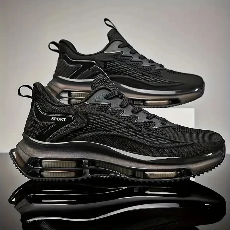 2026 Casual Sneakers Luftkissen-Laufschuhe Jogging Marathon Herren Sport Atmungsaktiv Leichtgewichtig Bequem Rutschfest Freizeit