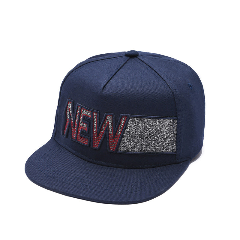 Trendy Hip Hop Cap for Couples with Sports Letters