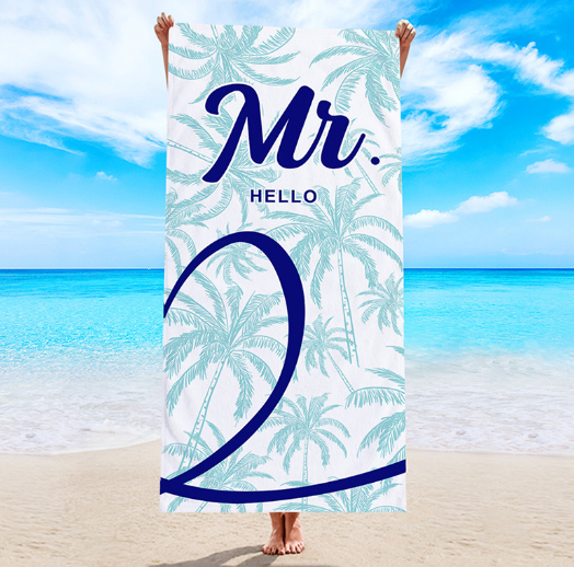 Coco Lovers Microfiber Printed Beach Towel (1 Piece)