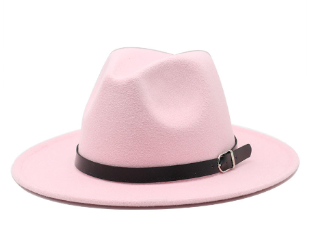 Women's Vintage Wool Felt Wide Brim Hat for Fall/Winter