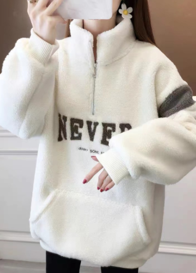 Korean Style Couple's Hooded Sweatshirt for Fall/Winter