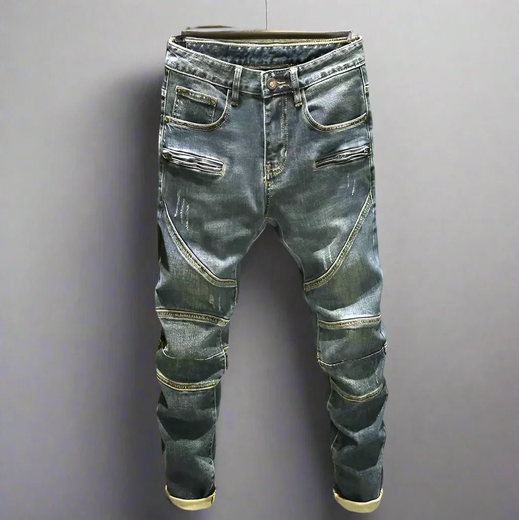 ABOORUN Men's Casual Jeans - flohmarkt-deutschland.shop