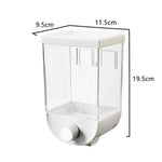ACRDDK Küchen Aufbewahrungs Organizer Wandmontierte Getreide Spender Kunststoff Lagerboxen Set - Platzsparende Ordnung. - flohmarkt-deutschland.shop