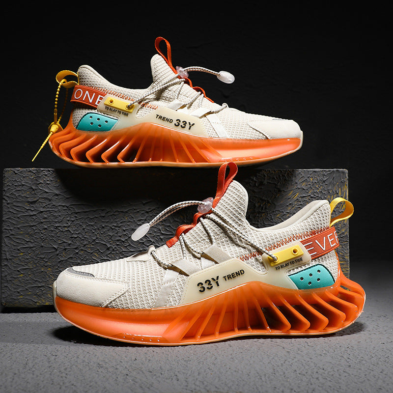 Men's Winter Casual Running Sneakers - Korean Dad Shoes