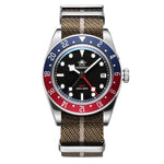 ADDIESDIVE AD2044 GMT Taucheruhr – 200m, BGW9 Leuchtend, Blasenspiegel, Quarz - flohmarkt-deutschland.shop