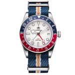 ADDIESDIVE AD2044 Herren-Quarzuhren Swiss Ronda 515-24H BGW9 Super Luminous 20Bar Diving GMT Watch Herrenuhr - flohmarkt-deutschland.shop
